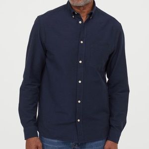 H&M Men’s Long Sleeve Buffon Down Shirt